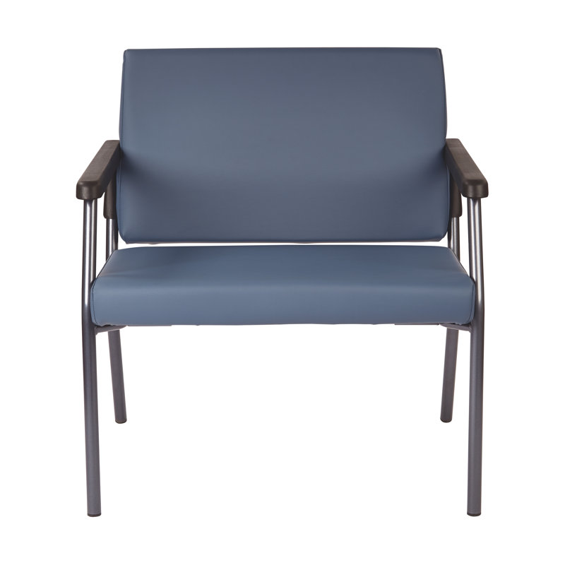 Symple Stuff Bonifacio 32.25" W Bariatric Vinyl Seat Waiting Room Chair